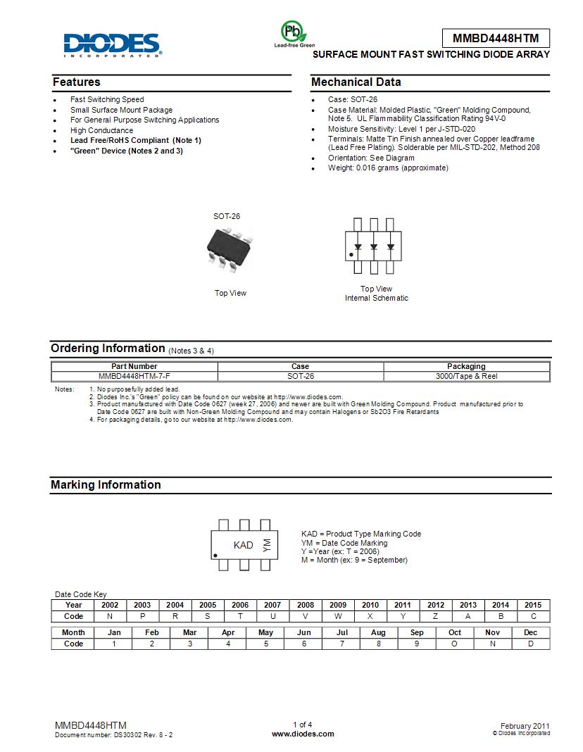 M7 (1N4007 SMD) 1A Diode