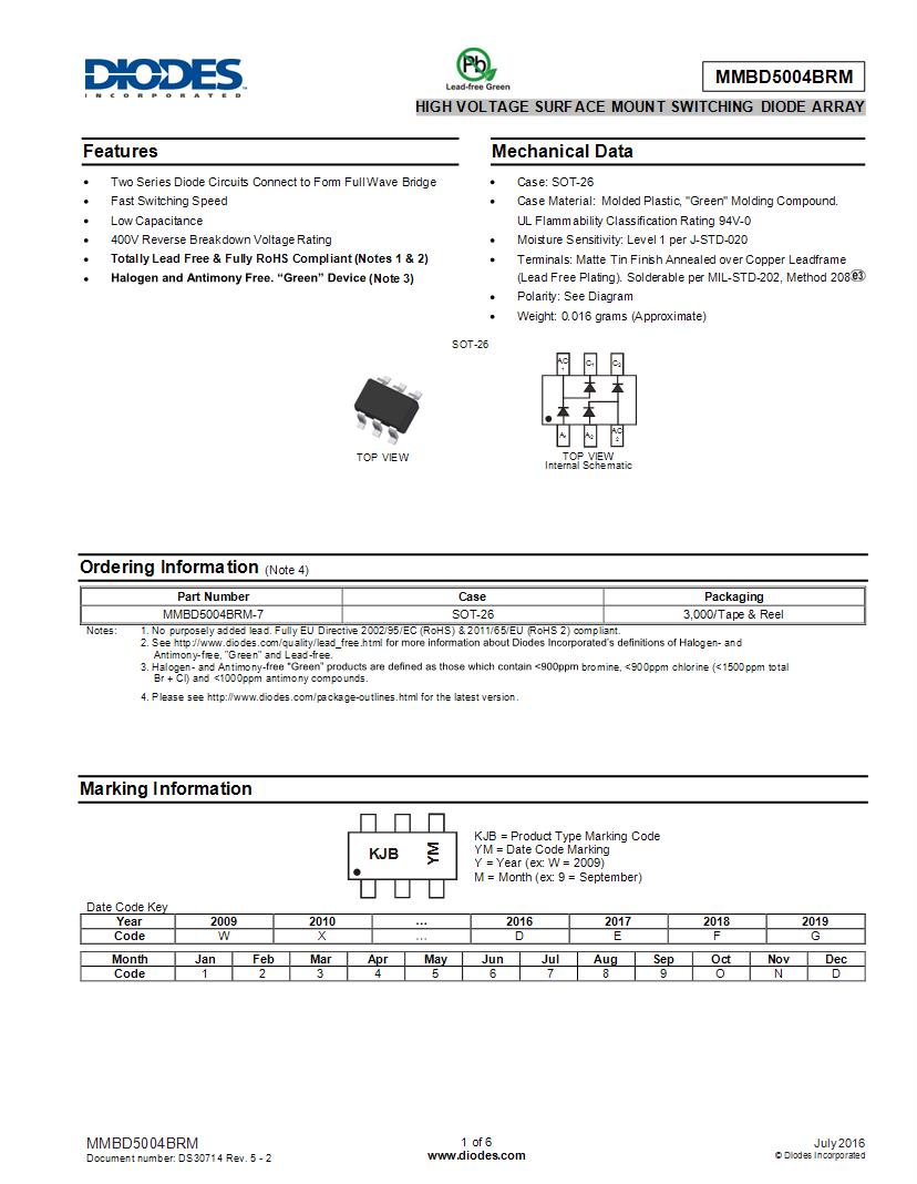 Won-Top Electronics - datasheet pdf