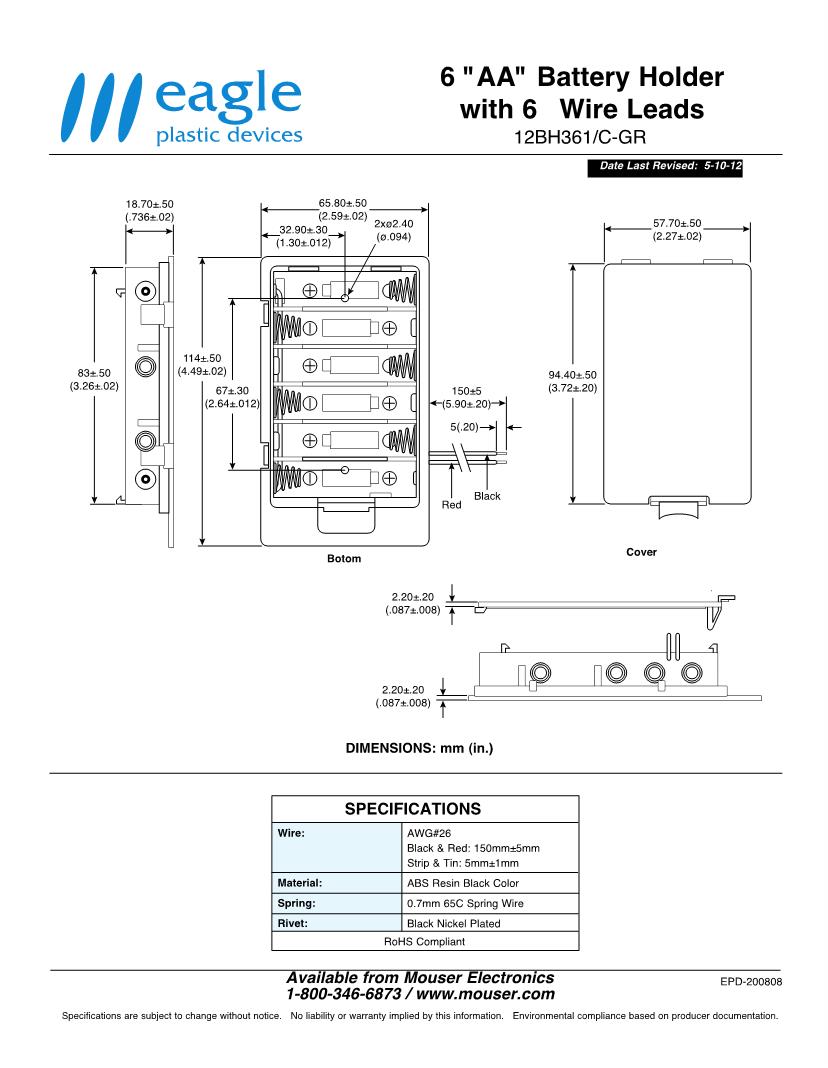 wiring diagram 65c 10 wiring diagram blog data House Wiring Circuits Diagram battery enclosures mouser india ford wiring diagrams wiring diagram 65c 10