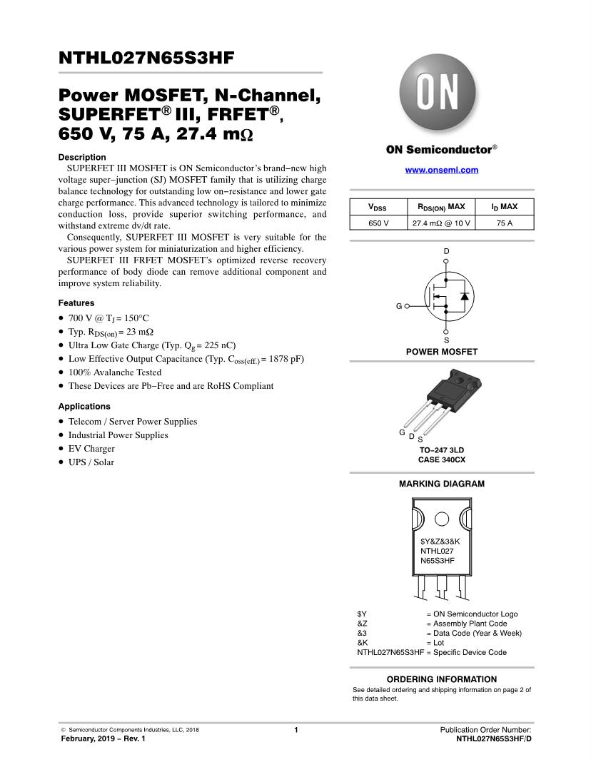 7n65 Mosfet 7n65 Mosfet