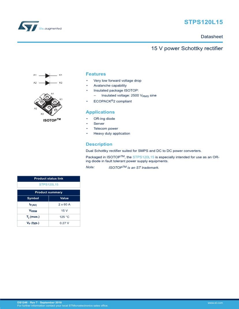 20l15t datasheet