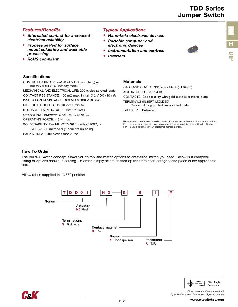 spdt dip switches sip switches datasheets mouser india