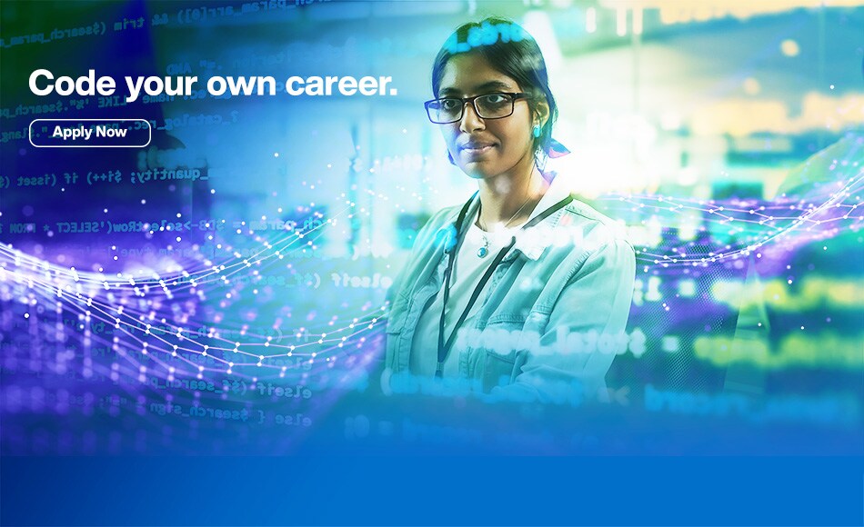 Code your own career.  Apply now.