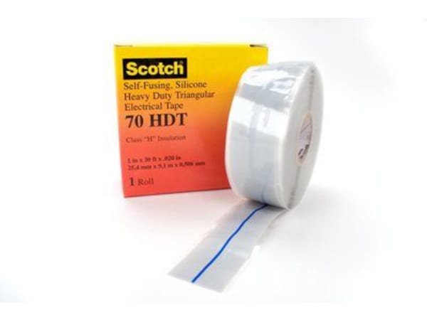 Scotch® Silicon Rubber Electrical Tape 70 HDT - 3M Electronic Specialty