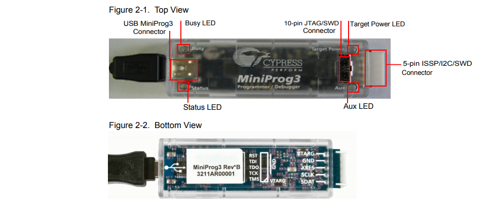 Infineon Technologies CY8CKIT-002 PSoC™ MiniProg3 Program & Debug Kit Infineon Technologies CY8CKIT-002 PSoC™ MiniProg3 Program & Debug Kit
