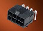  Mini-Fit Jr. Wire-to-Board Right-Angle, Double Row Headers