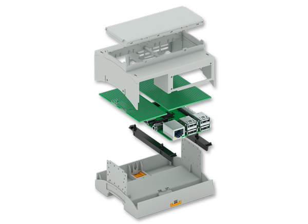 Raspberry-Pi DIN Rail Housings - Phoenix Contact | Mouser