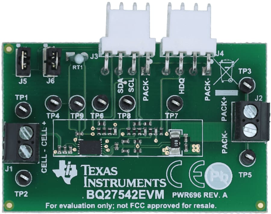 bq27542EVM Battery Fuel Gauge Evaluation Module TI Mouser