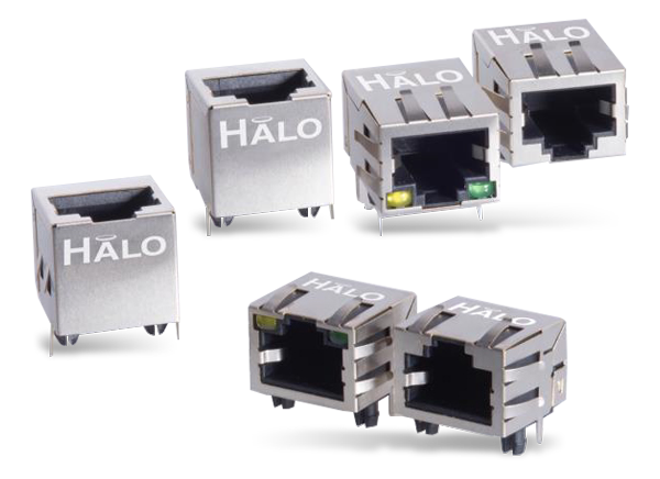 Hcj Series Rj45 Connectors Halo Mouser