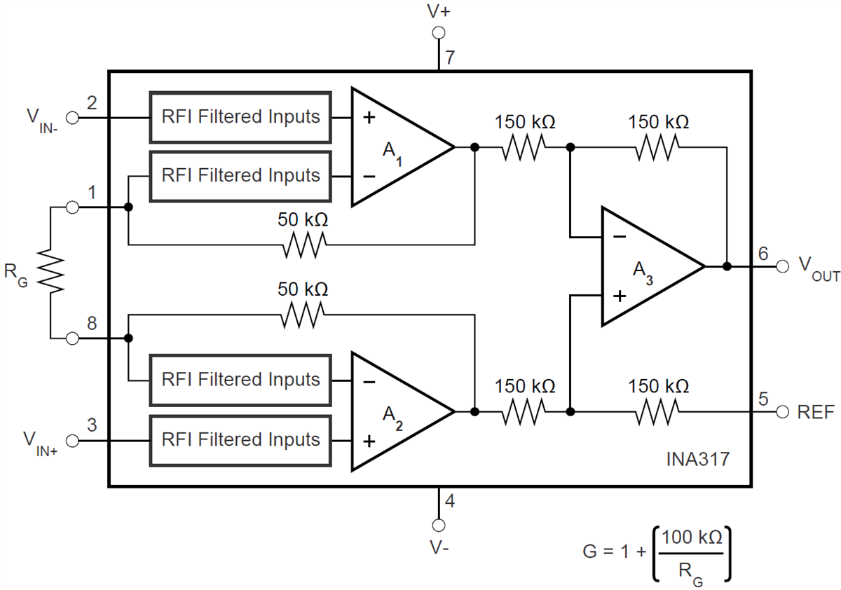 X100 Instrumentation Amplifier Circuit Diagram Tradeoficcom