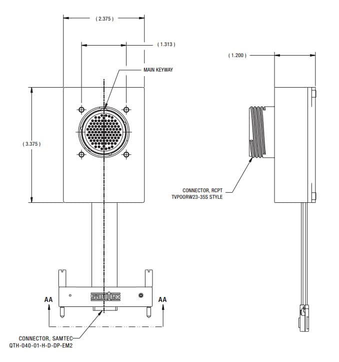 Amphenol Aerospace Octal 1000BASE-T to SGMII Converters Amphenol Aerospace Octal 1000BASE-T to SGMII Converters