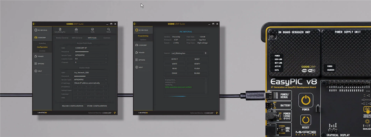Mikroe MIKROE-3614 EasyPIC v8 Development Board