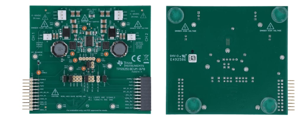 Texas Instruments LEDSPIMCUEVM-879 Control Board