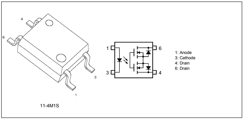 Toshiba TLP170AM & TLP170GM Photorelays