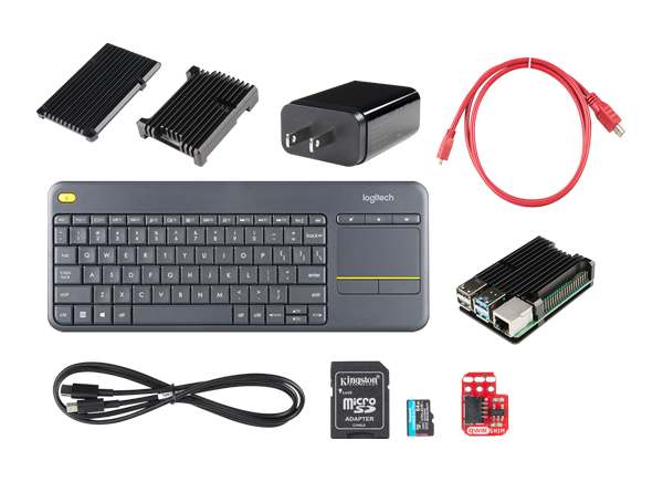 KIT-17727 Raspberry Pi 4 Desktop Kit - SparkFun | Mouser
