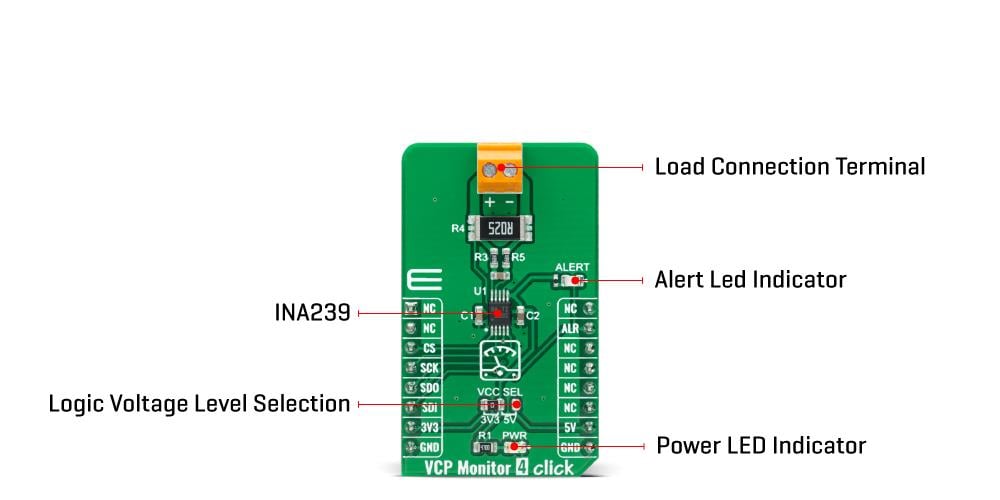 Mikroe VCP Monitor 4 Click