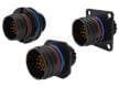 Series Five Black Zinc-Nickel Circular Connectors