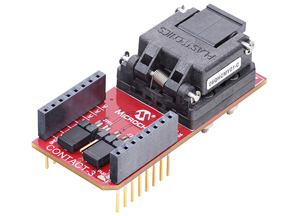 3-Lead Contact mikroBUS Socket Board - Microchip Technology | Mouser