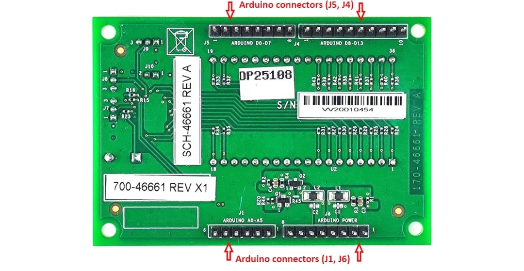PCA8561AHN-ARD LCD Driver Arduino Shield - NXP Semiconductors | Mouser