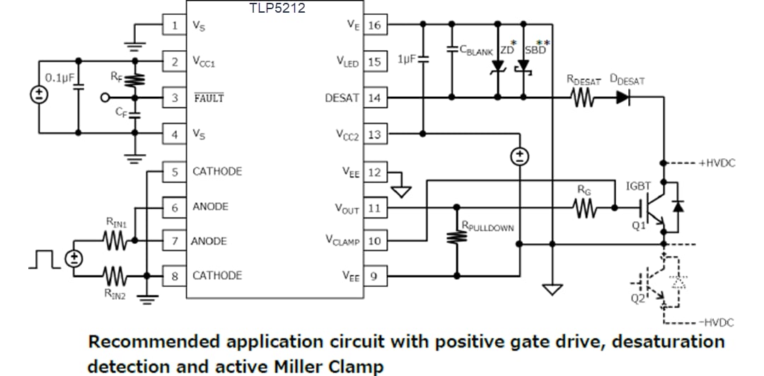 TLP5212 IGBT Gate Drive Photocoupler Toshiba Mouser