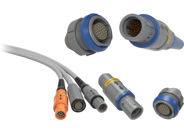 2P 5kV High-Voltage Connectors - REDEL / LEMO | Mouser