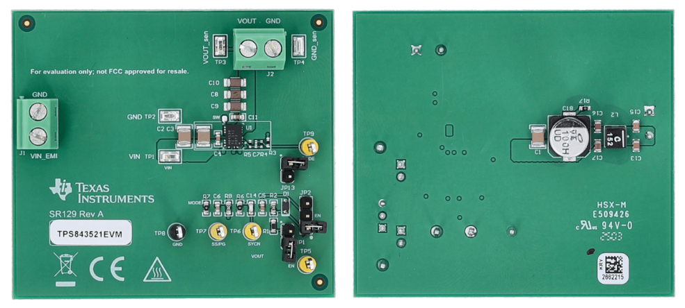 Texas Instruments TPSM843521EVM Evaluation Module