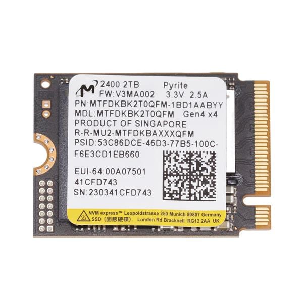 MTFDKBK2T0QFM-1BD1AABYY Micron Mouser India
