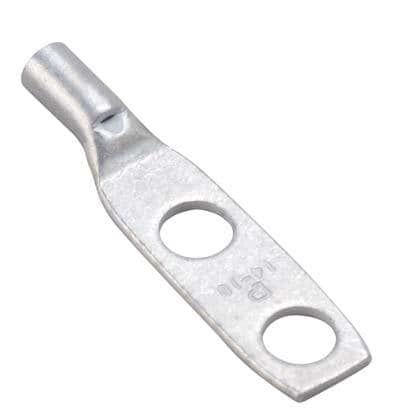 1 AWG Ring 1/4" Hole Terminal Lug Tin Plated Copper Cable lug Gauge 10 