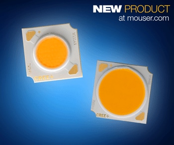 Cree's XLamp CMA LED Arrays, Now at Mouser, Deliver Best-in-Class Lumen Output, Efficacy and Reliability