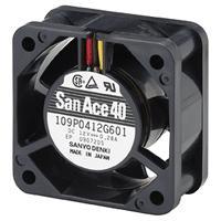 SANYO DENKI 109P0424H602 Axiallüfter Baureihe San Ace 40 24V DC 40 mm 20 mm 